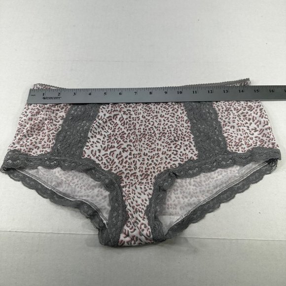 Unbranded Women's Size 7 Panty Brief Hipster Lace Leg Opening Animal Print NWOT - Picture 5 of 7